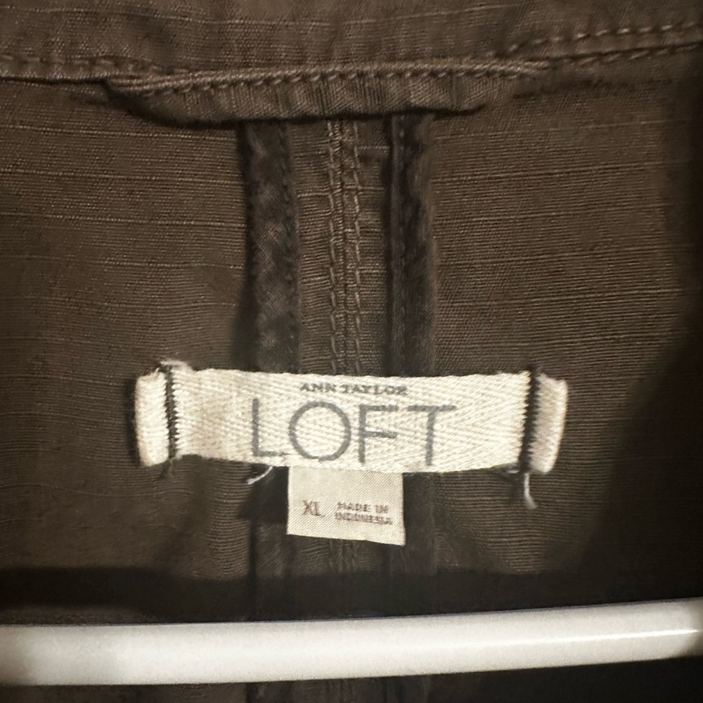Loft Chocolate Utility Jacket - image 2